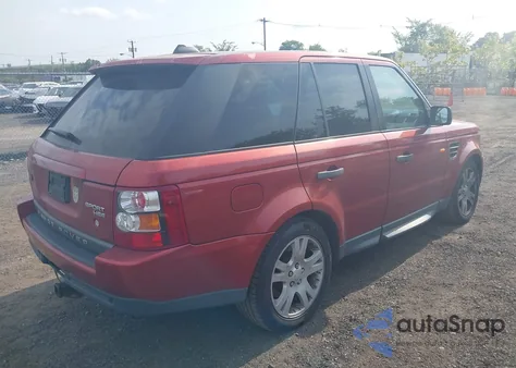 2006 Land Rover Range Rover Sport Hse из США, поврежденный, VIN SALSF25406A911763